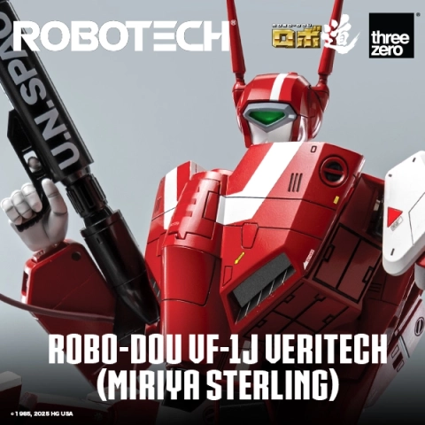 Robotech ROBO-DOU VF-1J Veritech (Miriya Sterling) Action Figure by ThreeZero