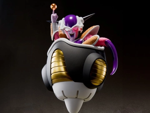 Dragon Ball Z S.H.Figuarts Frieza (First Form) with Pod by Bandai