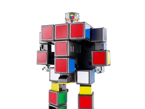 Rubik's Cube Chogokin Robo Action Figure by Bandai