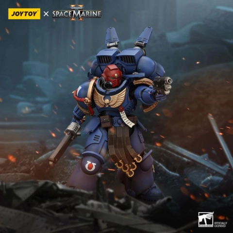 JT00065 Warhammer 40,000: Space Marine 2 Ultramarines Sergeant Gadriel 1/18 by JoyToy