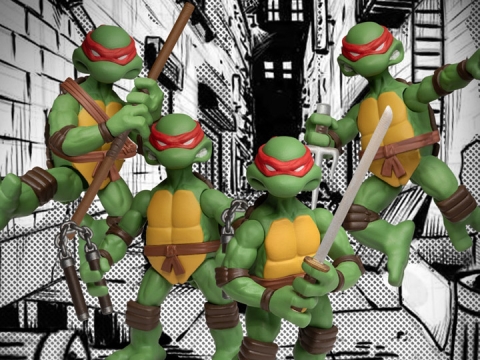 Teenage Mutant Ninja Turtles 5 Points Plus Boxed Set By Mezco