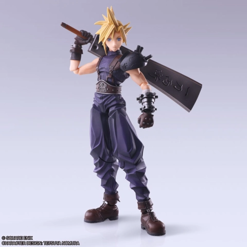 Final Fantasy VII Bring Arts Cloud Strife Hardedge Ver by 	Square Enix