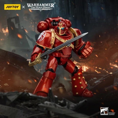 JT5727 Warhammer Thousand Sons Legion MK IV Tactical Squad Sergeant with Power Fist 1/18 by JoyToy