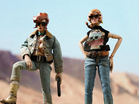 Death Gas Station Canyon Sisters 1/12 Scale Figure Set By Damtoys