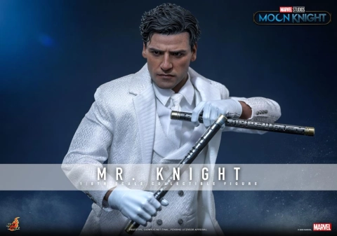 Moon Knight TMS139 Mr. Knight 1/6th Scale Collectible Figure by Hot Toys