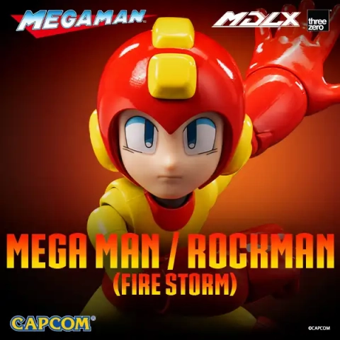 MDLX Mega Man / Rockman (Fire Storm) by ThreeZero