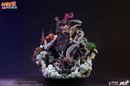 Naruto: Ultimate Diorama Statue Professional The Six Paths of Pain 1/8 Scale HEX Collectibles