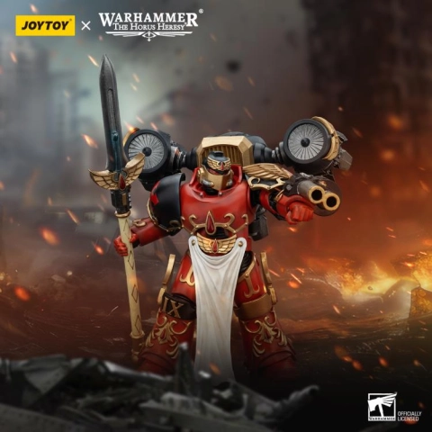 JT00461 Warhammer: Blood Angels Dawnbreaker Cohort Dawnbreaker Champion 1/18 bt JoyToy