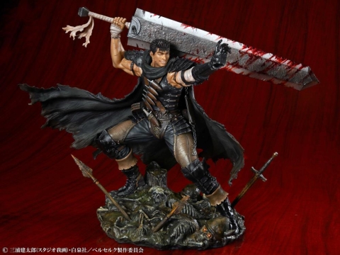 Berserk Guts (Black Swordsman Ver.) 1/7 Scale Figure by Medicos