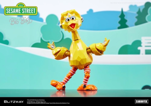 Sesame Street Carbotix Big Bird Action Figure by Blitzway